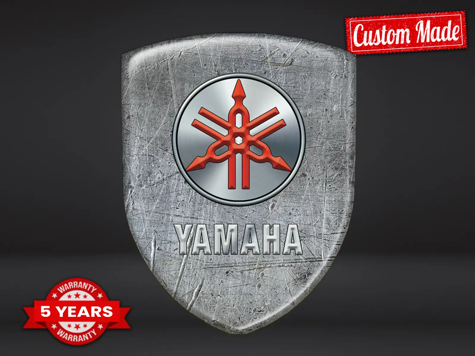 Yamaha Wasserfestes Etikett Stilvoll Anpassbar Design